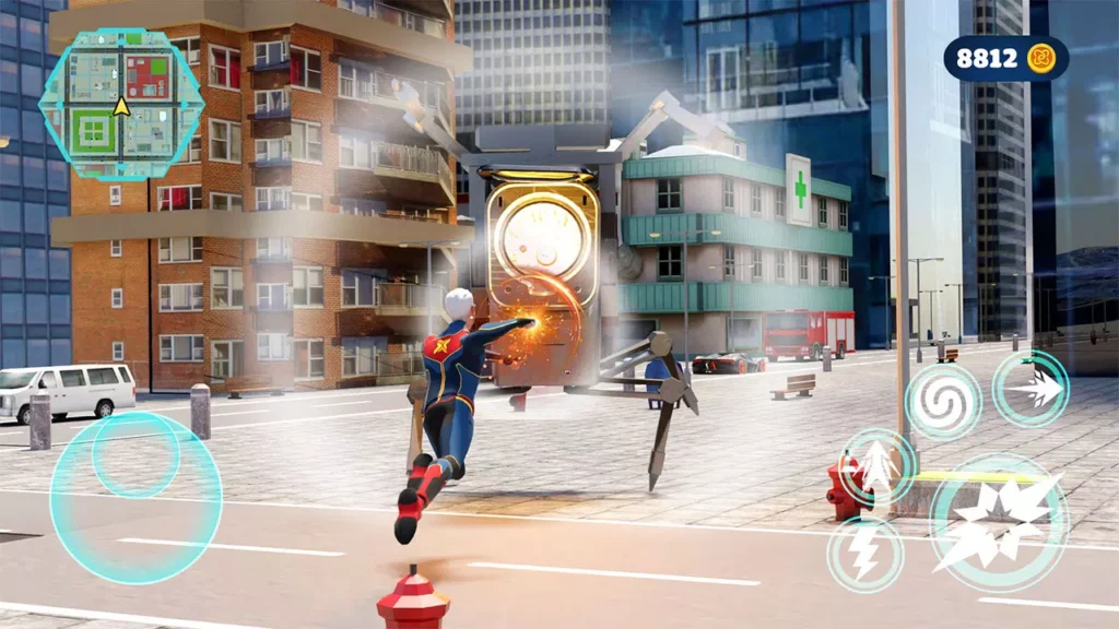 Игровой процесс Hero vs Gangstaz Grand City