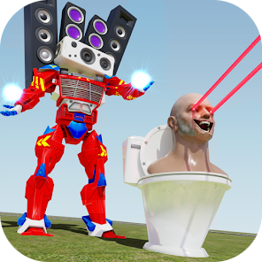 Логотип Toilet Monster Battle Game 3D